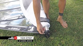 Pro tips | Tack Strap in slalom sail trim