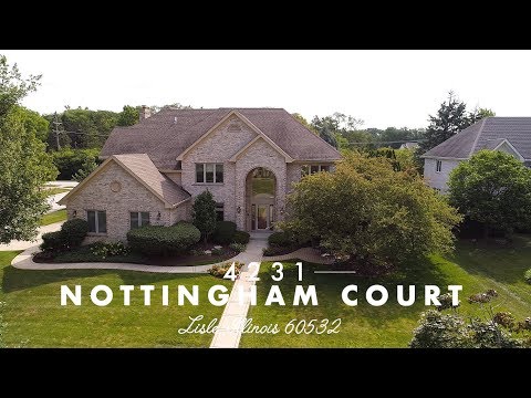 4231 Nottingham Court, Lisle, IL home video tour