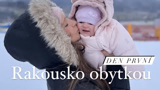 Lyžovačka v Rakousku | den první | vlog z únoru 2023 😇 | Mimi&já