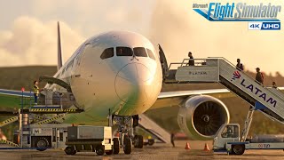 B7879 | Mataveri  Chicago | Full Flight | MSFS (4K)