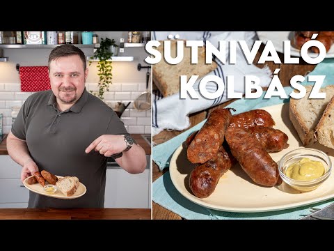 Sült kolbász recept