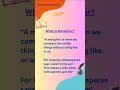 "Metaphor in English | Easy Example Explained #EnglishLearning #Metaphor #Shorts"