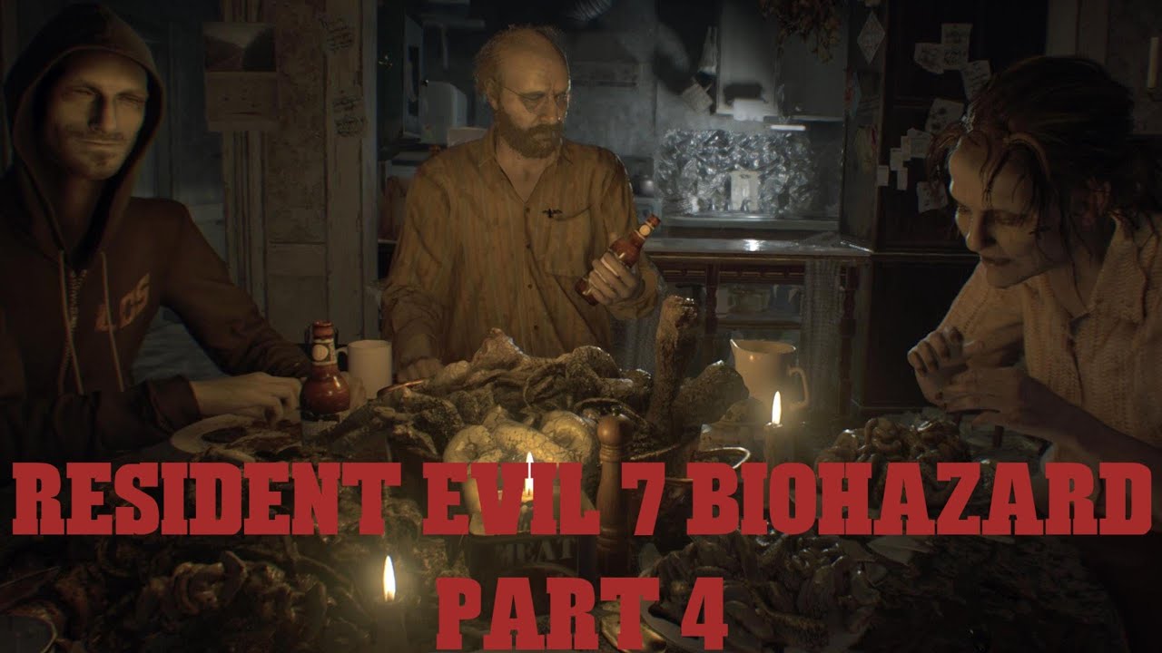 Resident Evil 7 Biohazard 4K Playthrough, No Commentary. Part 4. Lucas ...