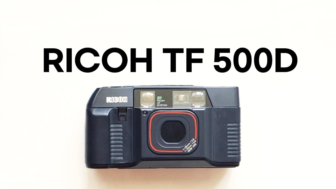 Ricoh tf-500D film camera.