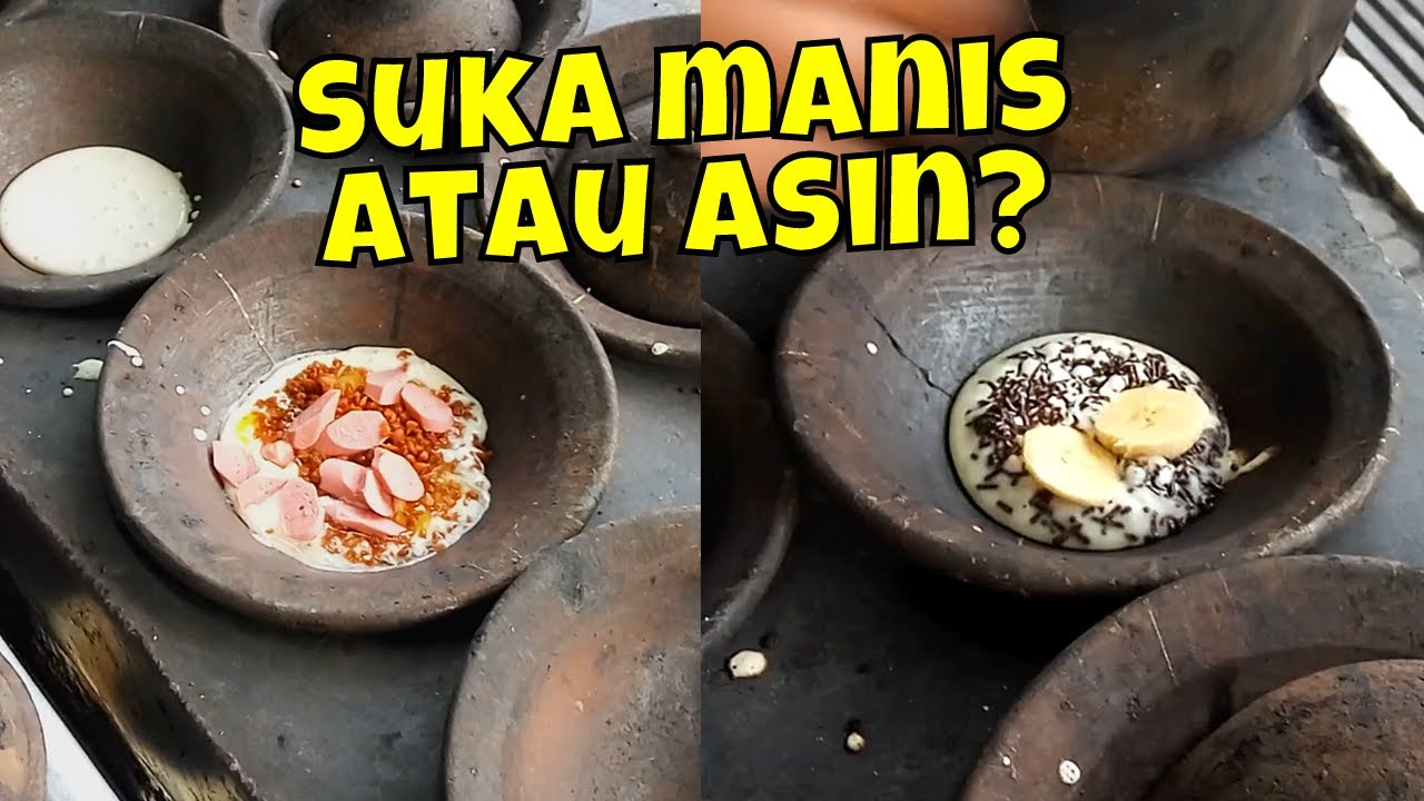 AMAZING TASTE!!  VIRAL SURABI DURIAN, CHOCOLATE AND CHEESE IN LEMBANG !! | INDONESIA STREET FOOD