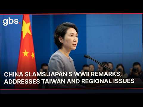 FULL PRESSER: China Warns Japan To Learn From History, Addresses Taiwan and Regional Issues | AC1C