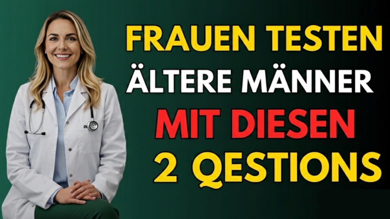 Wenn eine Frau einen älteren Mann begehrt, testet sie ihn mit diesen 2 Fragen |Weibliche Psychologie