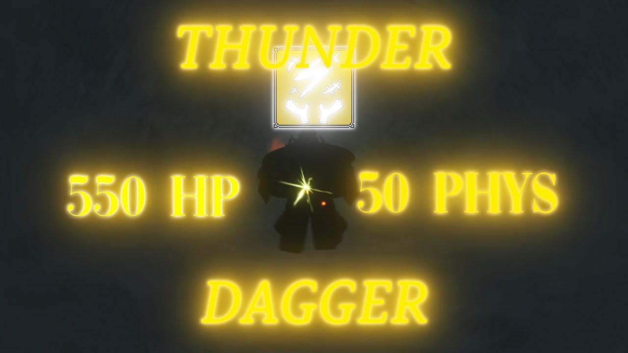 Best Thunder Dagger Build | Deepwoken