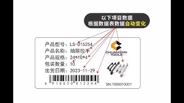 Bartender条码标签编辑软件之可变数据自动化打印 | Automated Printing of Variable Data with Bartender Software