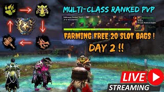 GW2 Day 2 Of Farming FREE 20 Slot Bags On Ranked PvP During Halloween! [ Multi-Class ] [ Vertical ]