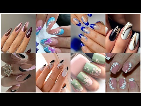 50+ Elegant Nail Art Design for Perfect Winter Ideas | Elegant nail art,  Nail art designs, Simple nail art designs