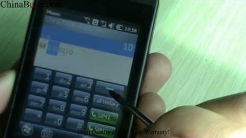 G3 Quad Band Dual SIM Windows Mobile 6.5 Smart Phone with WIFI Java GPS Black-2