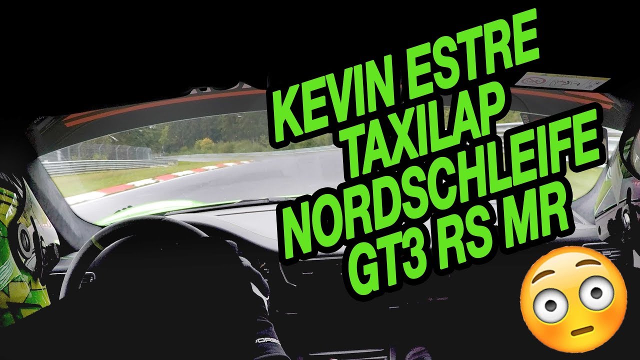 Nürburgring crazy taxi lap of Kevin Estre in the 991.2 GT3 RS of Manthey Racing in wet conditions