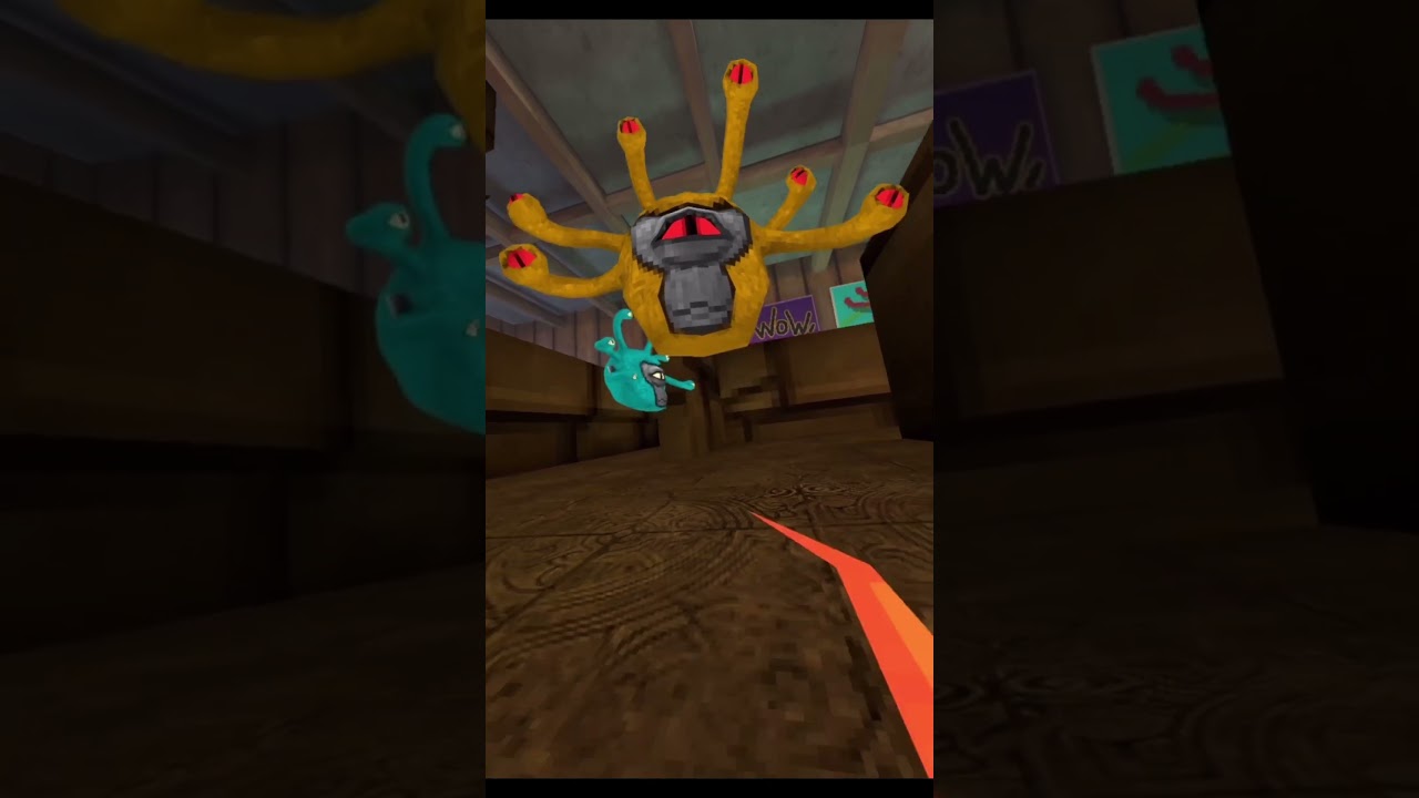 Tutorial on becoming small for the entire basement map 