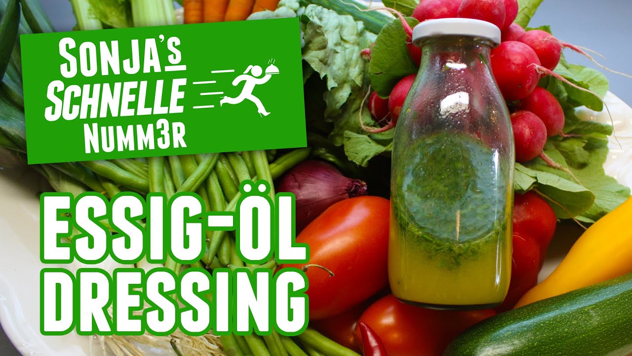 Essig Ol Dressing Rezept Sonja S Schnelle Nummer 76 Youtube