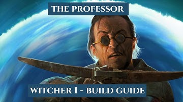 Witcher 1 Hard Mode Build Guide - The Professor