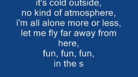 red dwarf with lyrics