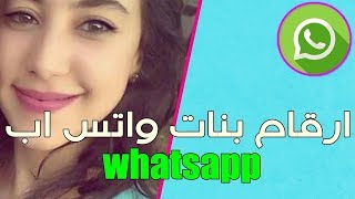 أحصل على الواتساب بنات مدينتك 10000 رقم وتساب