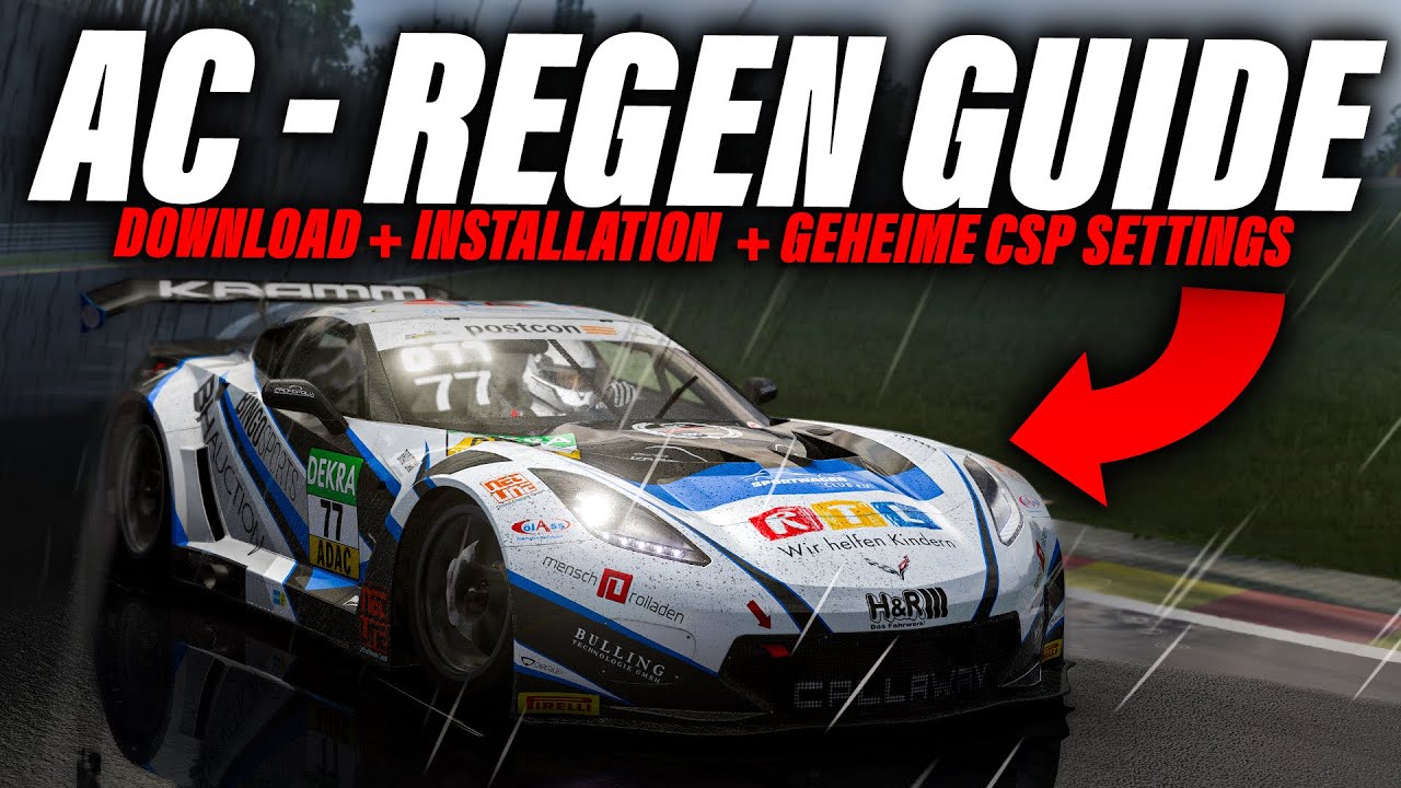 Assetto Corsa CSP - Regen Setup Guide 2024 - YouTube