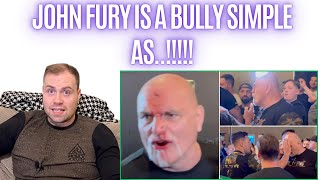 🤬 JOHN FURY IS AN EMBARRASSMENT AND A BULLY SIMPLE AS…!!!!!