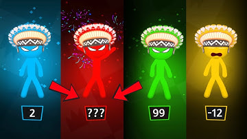 Stickman Party - Gameplay Walkthrough Part 6 | Tournament Mode 1234 Player Random