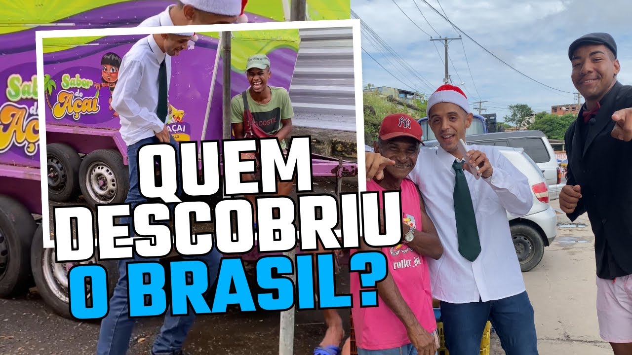 QUEM DESCOBRIU O BRASIL 🇧🇷 Este Vlogger tem muitos vídeos legais! Venha conferir! #short #shorts