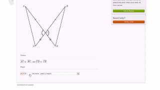 Basic Triangle Proofs Module Example