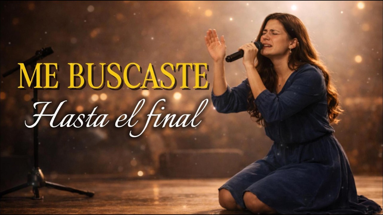 ✨ Me Buscaste Hasta el Final | Alabanza Cristiana de Amor y Fidelidad 🙌 Adoración Profunda