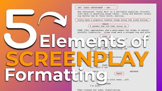 How to Format a Screenplay 5 Basic Elements by Storylosopher 712 views 11 months ago 5 minutes, 8 seconds