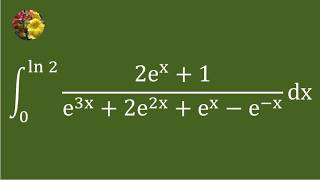 Step by Step Integral Solved Using Two Clean Substitutions