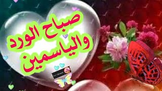 الي الغالين على قلبى💕صباح الورد والياسمين💞اجمل حاله واتس صباحيه قصيره