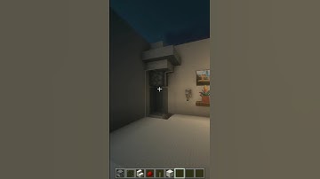 Minecraft Working Shower #minecraft #tutorial #shorts #viralvideo