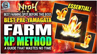 SUPER FAST XP FARM For Yamagata 2nd Fight Method GUIDE LVL UP | Nioh 3