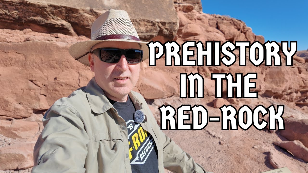 Prehistory in the Red-rock: Ancient Dinosaur Tracks and a Roadside Petroglyph Panel (Moab, Utah)