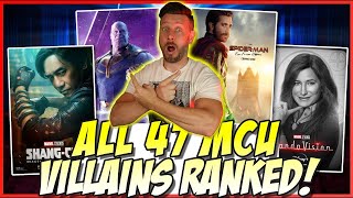All 47 MCU Villains Ranked From Worst to Best (w/ Shang-Chi & Disney+ Characters)