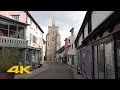 Diss Walk: Town Centre【4K】