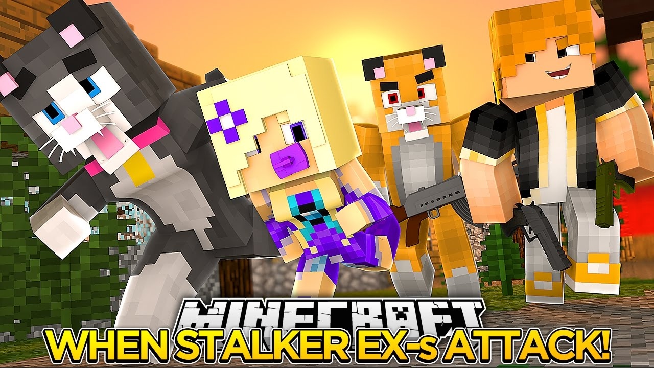 WHEN STALKER EX-s ATTACK! - BABY ANGEL MINECRAFT/CUSTOM ROLEPLAY!