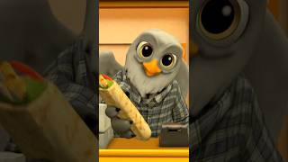 Сова из 99 Ночей в Лесу Работает в Shawarma Kiosk