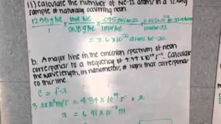 2007 (Form B) Question 2: Atomic Structure