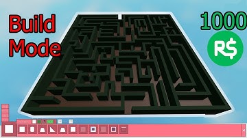 Piggy Build Mode| First to escape Maze wins 1000 *ROBUX*