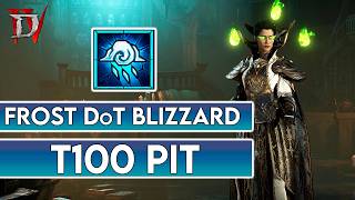 Frost Blizzard Sorcerer  T100 PIT Clear 03:3 | 13 Season - Lord of Hatred