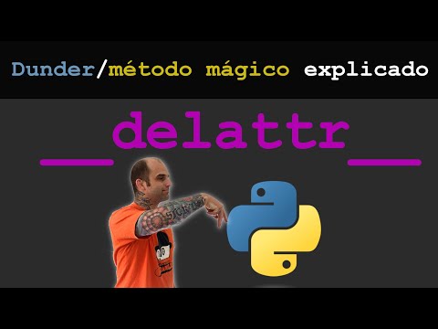 __delattr__ - dunder