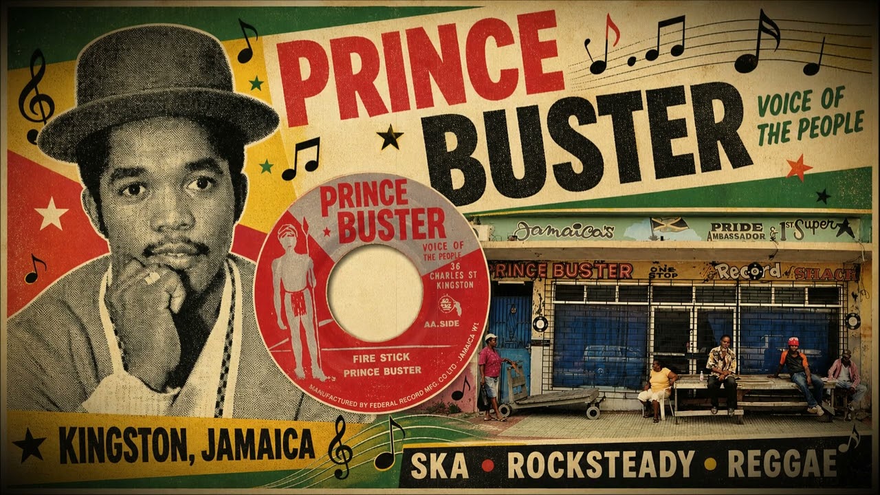 ジャマイカ7” Derrick And Patsy Stab In The Back / Thank You none Prince Buster Voice  /00050 SKA WARS - Prince Buster Vs Derrick Morgan (The Story Of The Feud