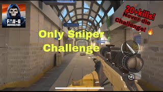 FAU-G Sniper Only Challenge - Insane 20+ Kills! Without die screenshot 3