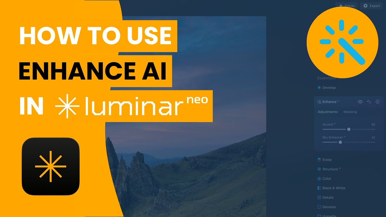 Enhance AI in Luminar NEO – 2025 Full Tutorial
