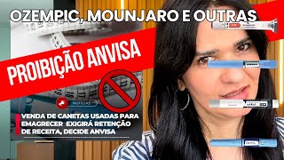 Ozempic, Mounjaro outras: Proibição da Anvisa