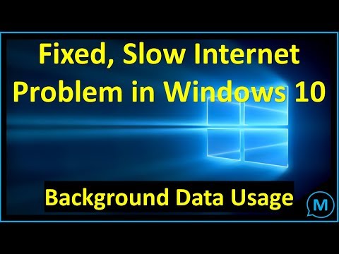 How to Disable/Restrict Background Internet Usage on Windows 10