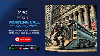 5th February 2026 – Heavy rotation out of tech stocks continues as Tech Bears emerge