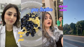 2025 Summer Recap Stajımın Ilk Günü 🧿🥼| Sağlıklı Öğünlerim 🍵| Kumral Oldum 🙆🏼‍♀️