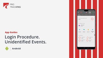 Android: Login Procedure. Unidentified Events